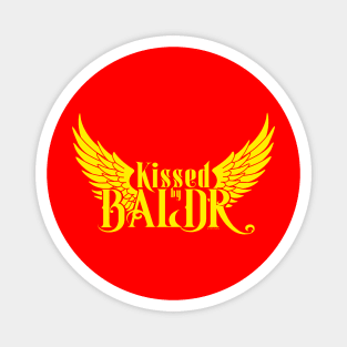 Kissed by BALDR, Yellow logo Magnet